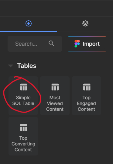 SQL Table