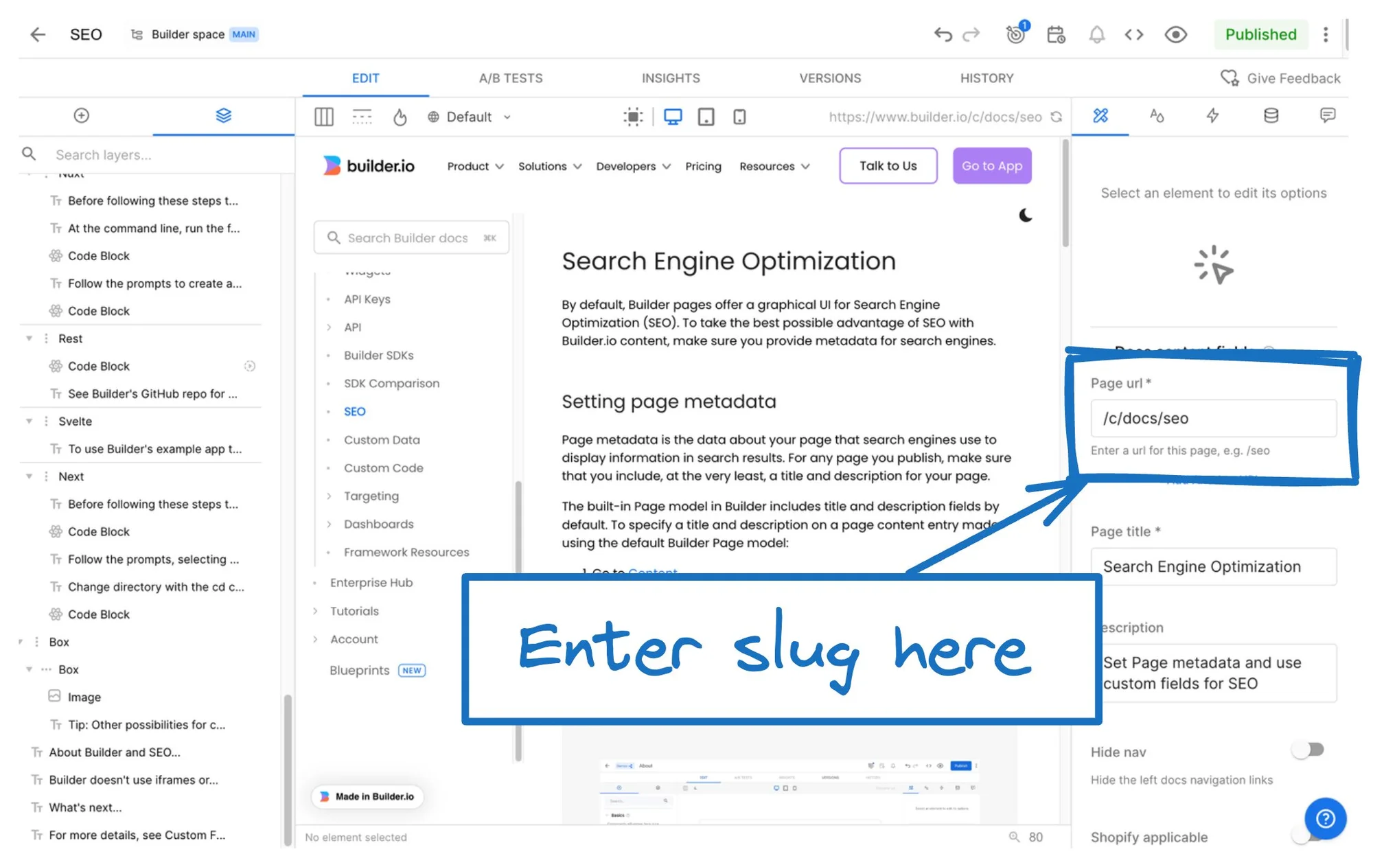 Tips for creating slugs